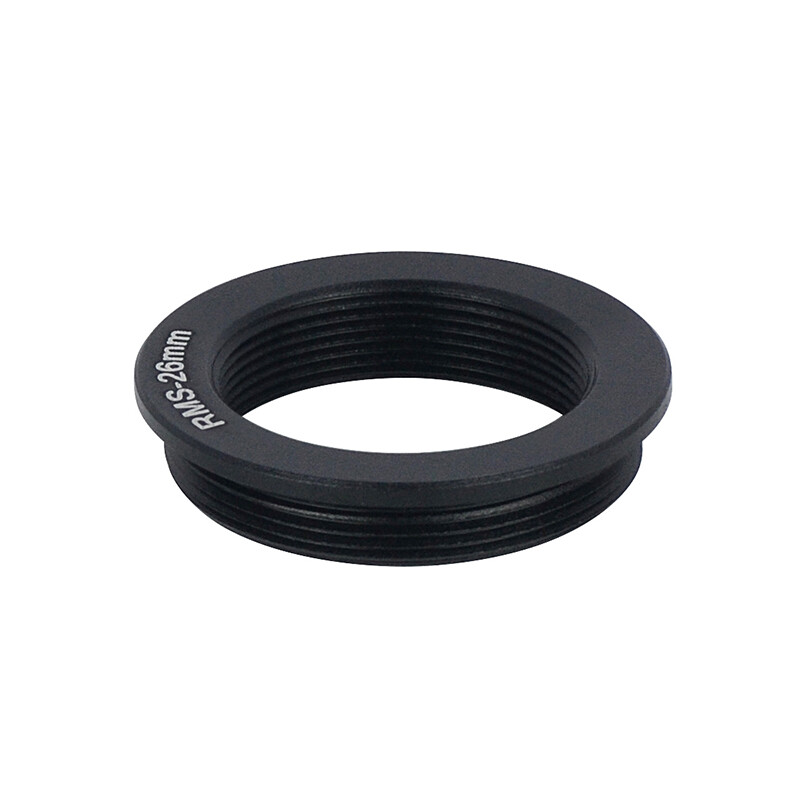 RMS-M26 Flange Adapter RMS Thread to M26 x0.75 mm for microscope objective