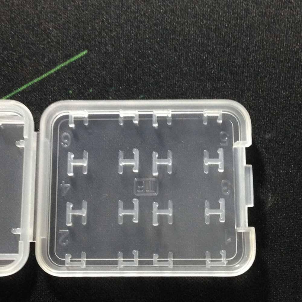 1 PC Protector Holder Micro Box For SD SDHC TF MS Memory Card Storage Case P9
