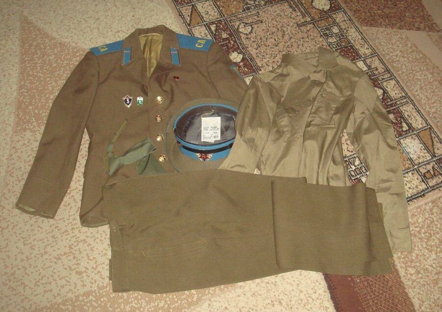 Vintage Soviet Military Air Force Uniform