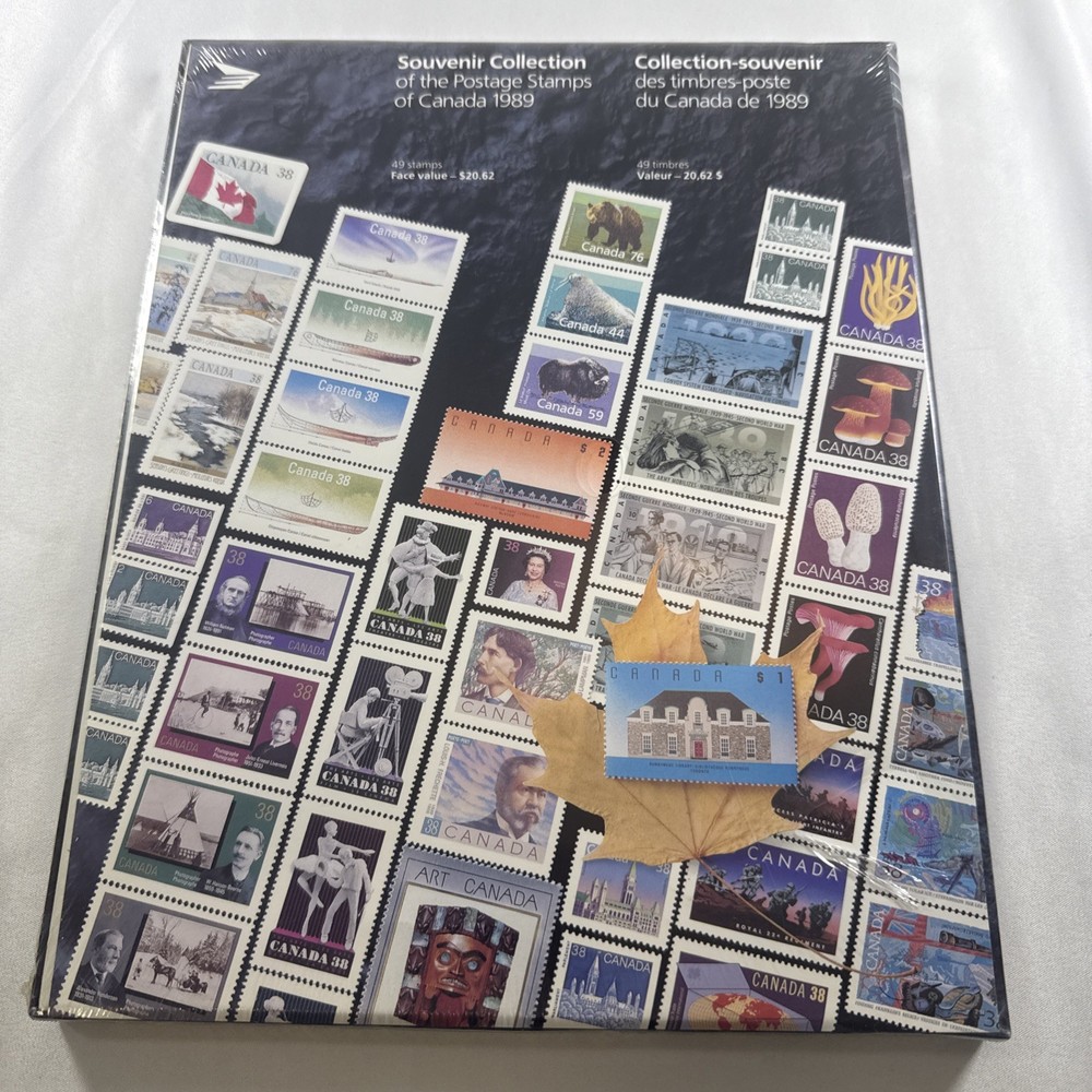 1989 SEALED Canada Post Yearbook Annual Official Stamp Issues - COMPLETE Set