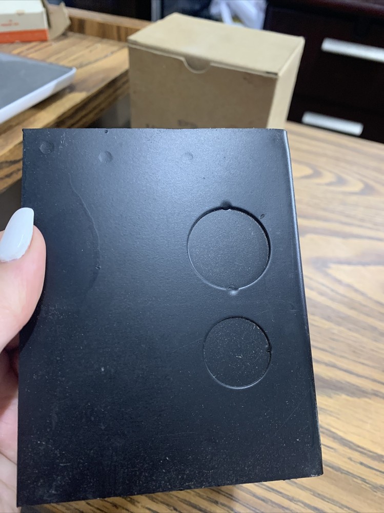 DFB 102362 Black Deep Flush Box