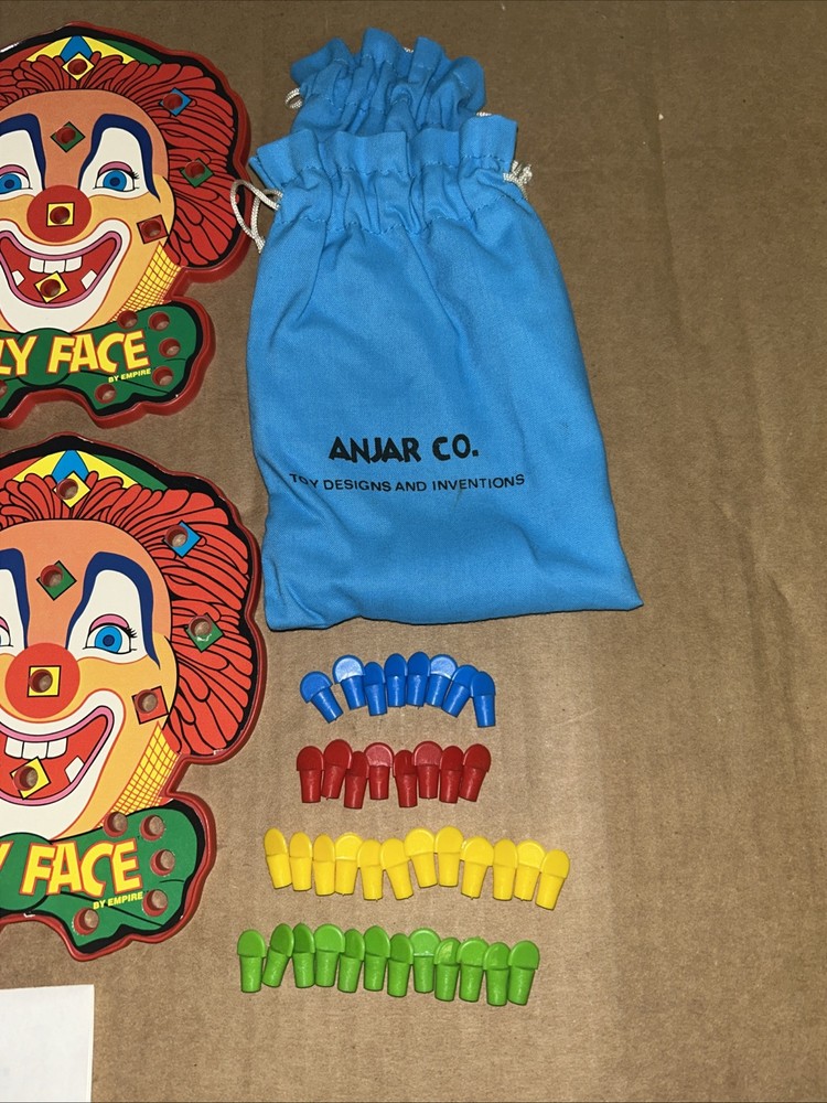 Anjar Sample ‘Silly Face’ Prototype Clown Game By Empire Instructions & Complete