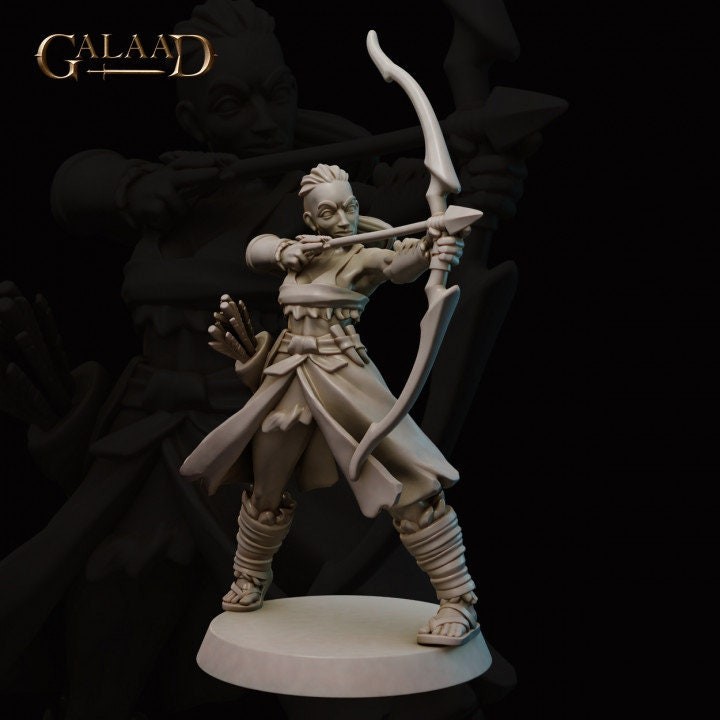 Amazonian Female Ranger | Galaad Miniatures