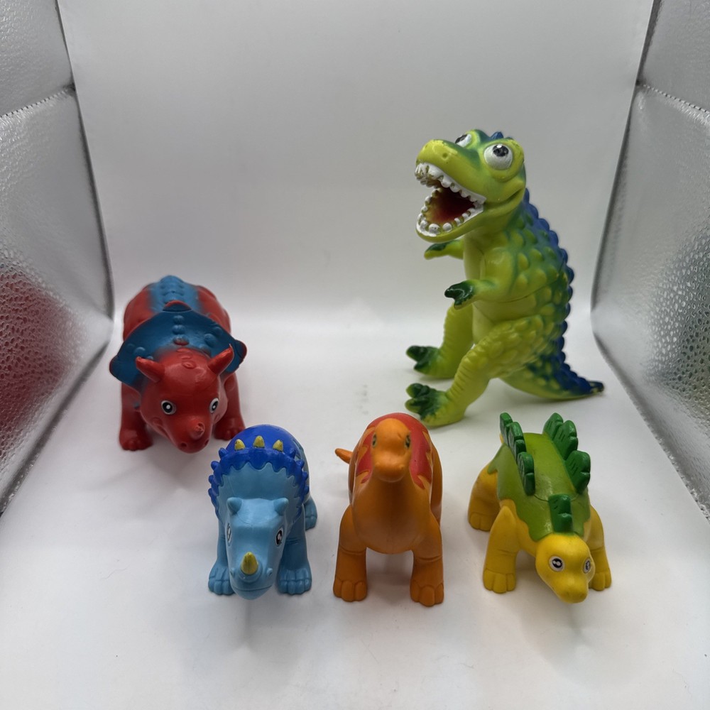 5 Pc. Plastic Dinosaur Lot