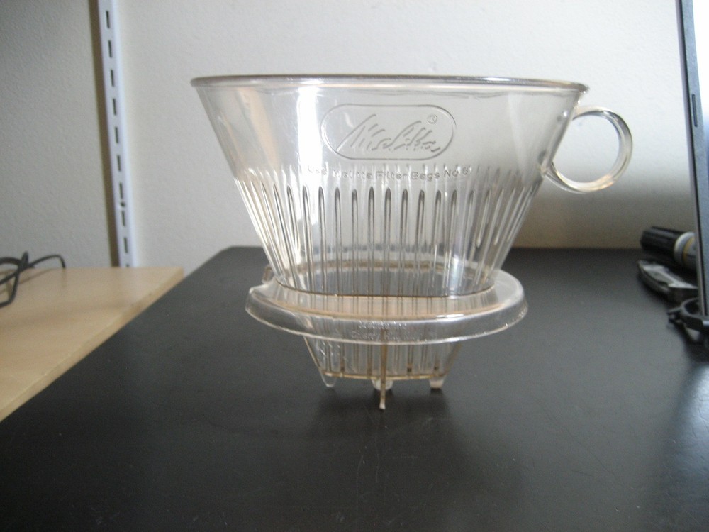 Melitta pour over coffee maker - Plastic, Vintage