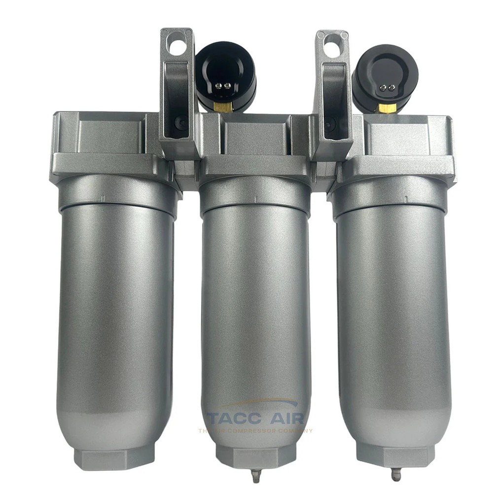 1" Compressed Air Inline Filter Desiccant Dryer Moisture Separator Trap System