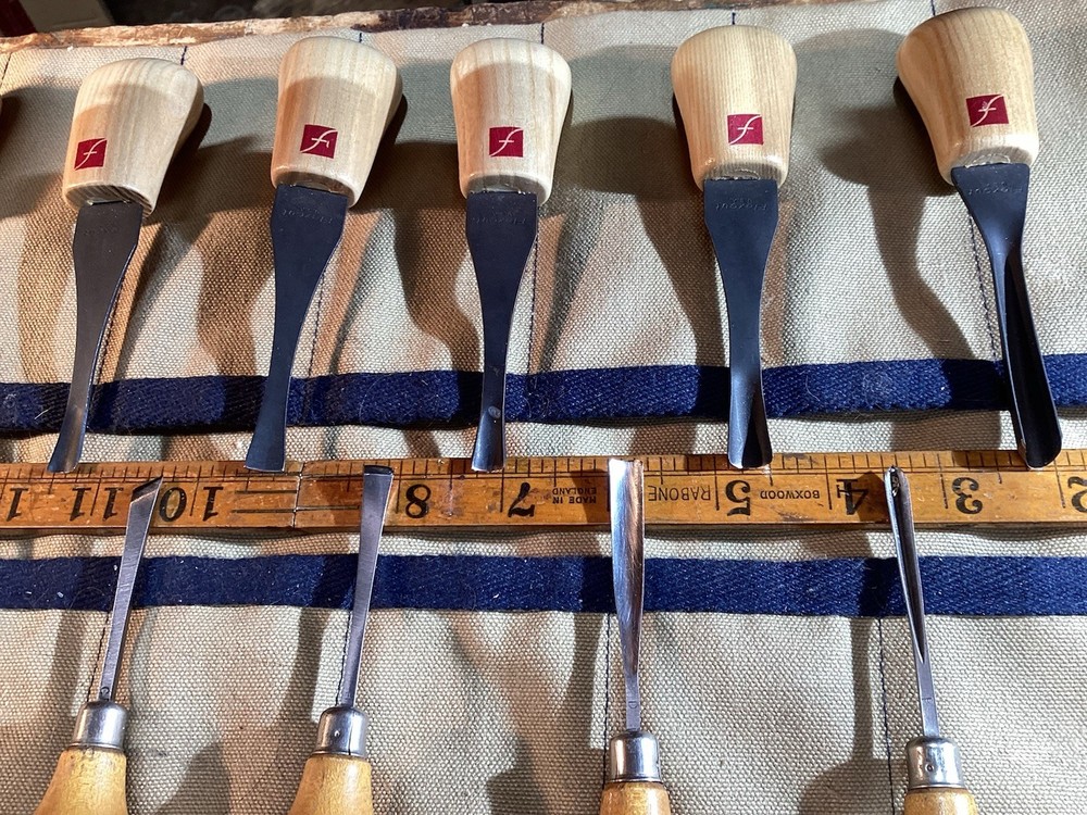 Large group flexcut & misc wood carving tool set Gunsmith