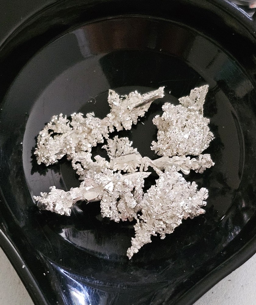 3.267g 9999 Pure Crystallized Silver Nuggets