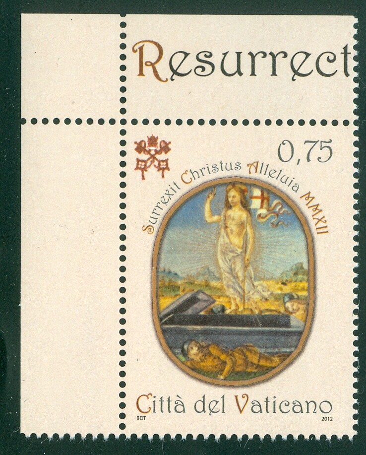 2012 Vatican City Sc# 1493: Easter 2012 MNH