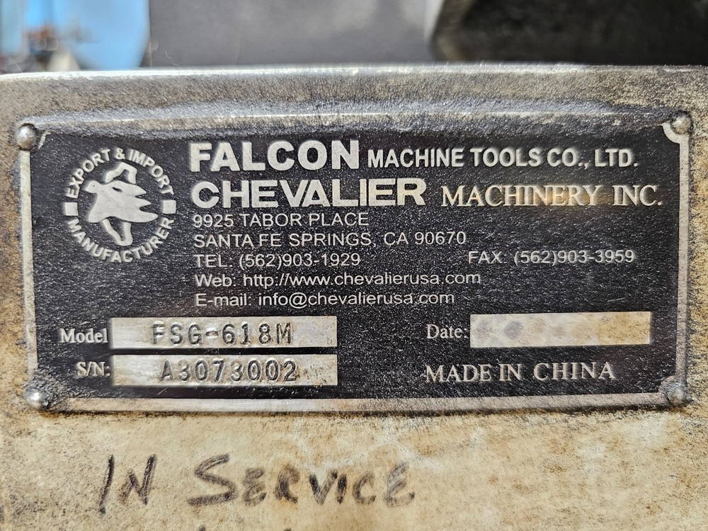 Chevalier FSG-618 Surface Grinder