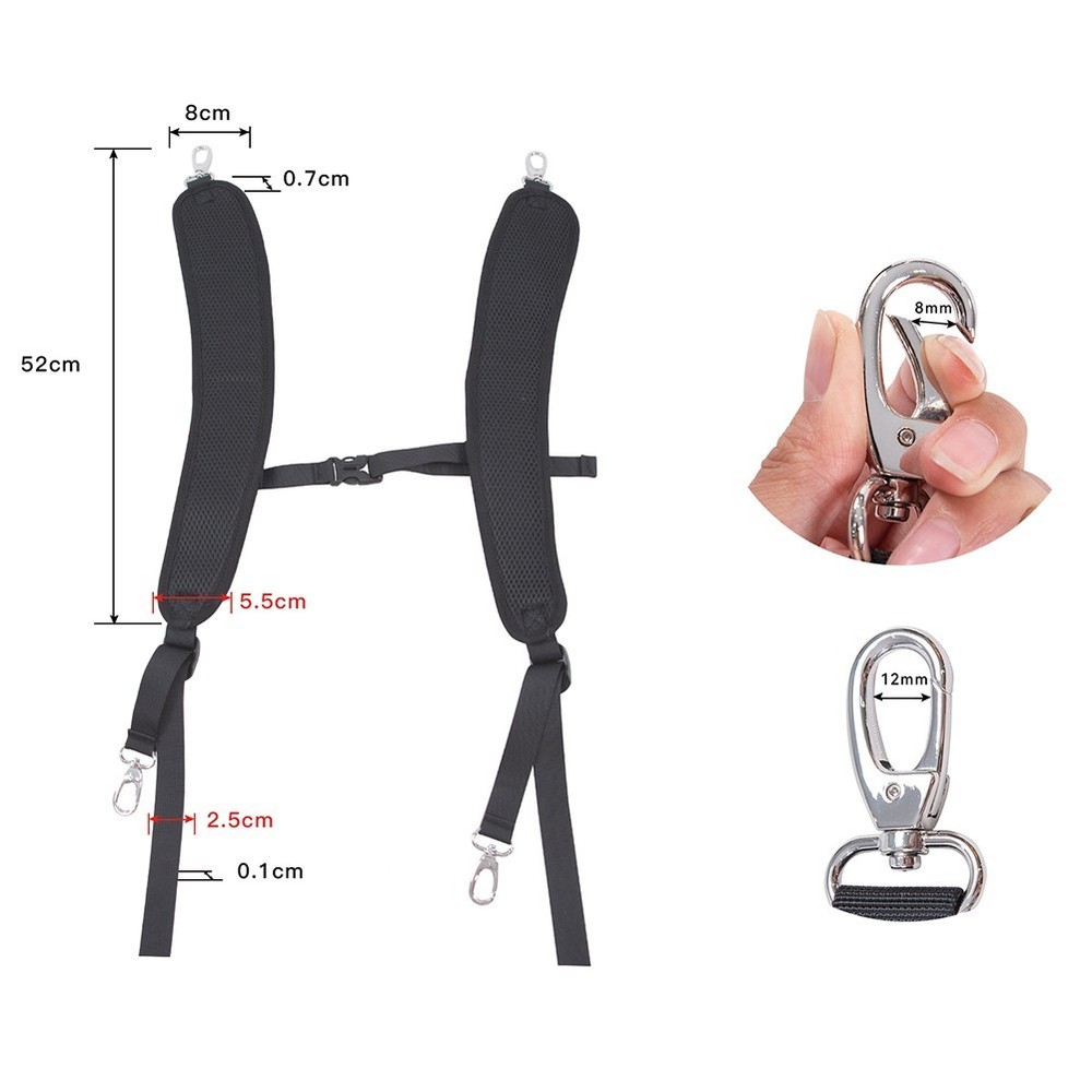 Safe Nighttime Walking Reflective Strip For Backpack Replacement Straps