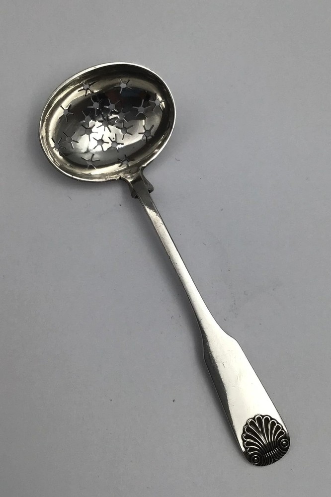 Danish Silver Mussel Spoon