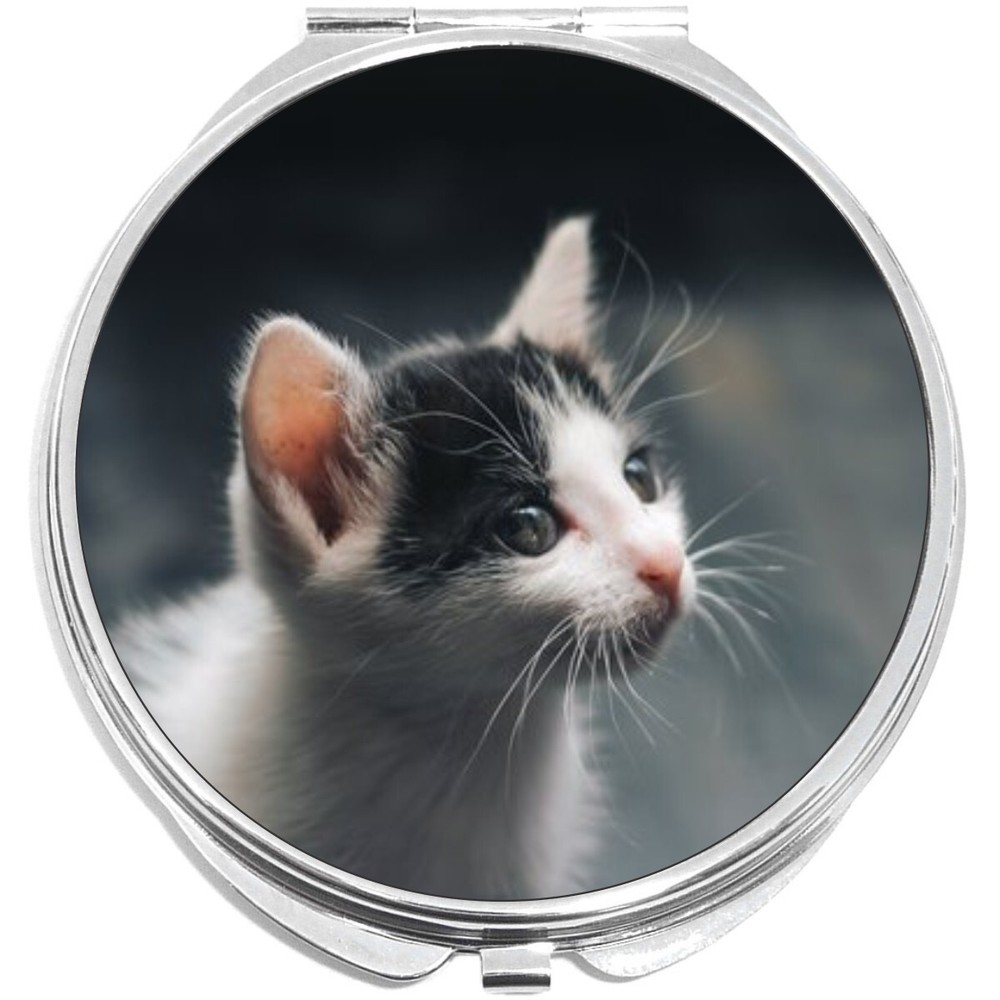 Kitty Cat Compact with Mirrors - Perfect for your Pocket or Purse