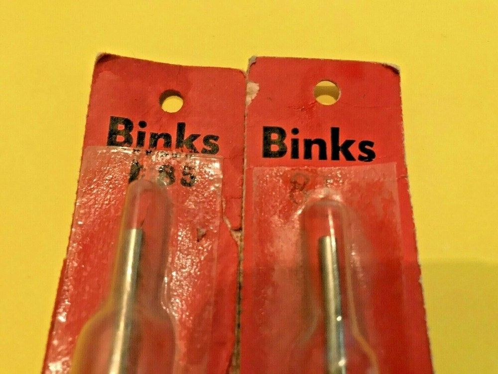 TWO (2) BINKS # 81 & # 85 FLUID NEEDLES FOR CONVENTIONAL SPRAY GUNS