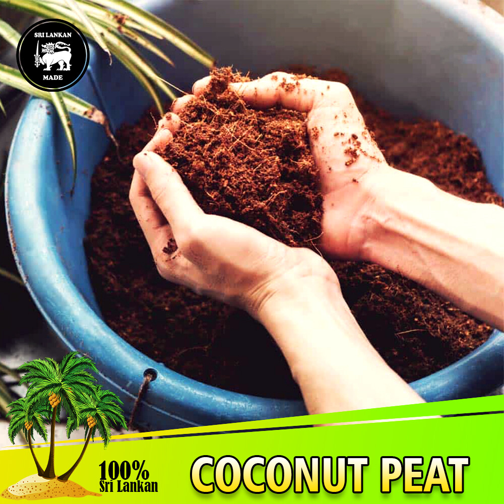 Coco Peat Coir Pith Compost Hydroponic Organic Dry Natural Growing Media Soil