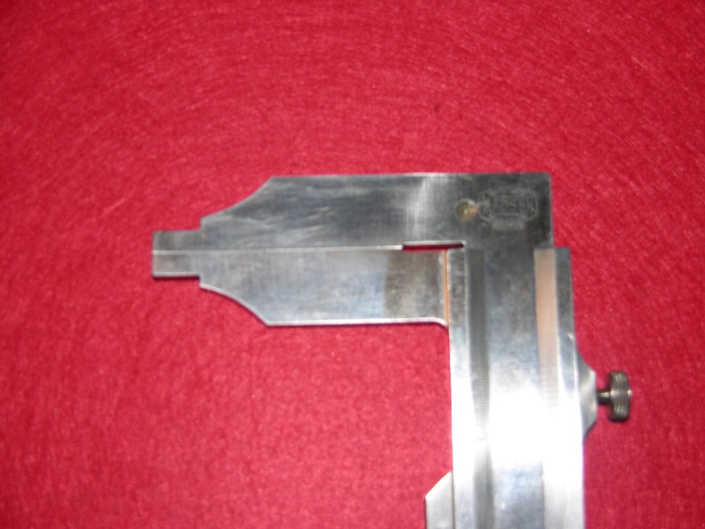 Vintage Vernier Caliper 9" By Mauser Mint Condition