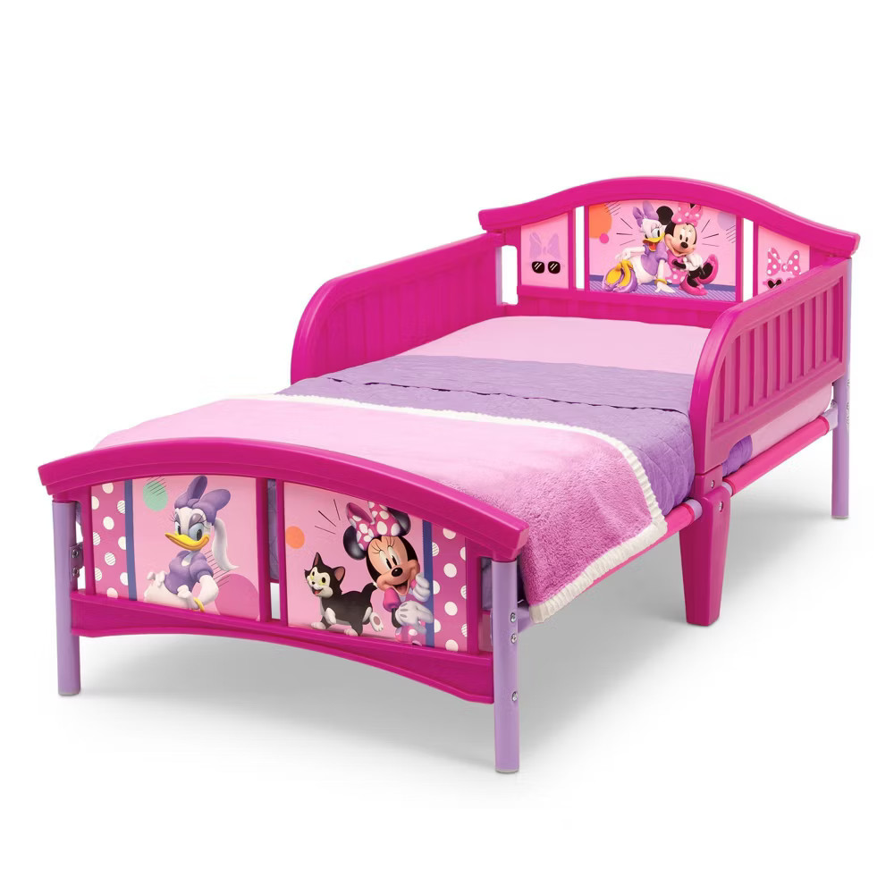 Delta Children Plastic Toddler Bed - Minnie Mouse