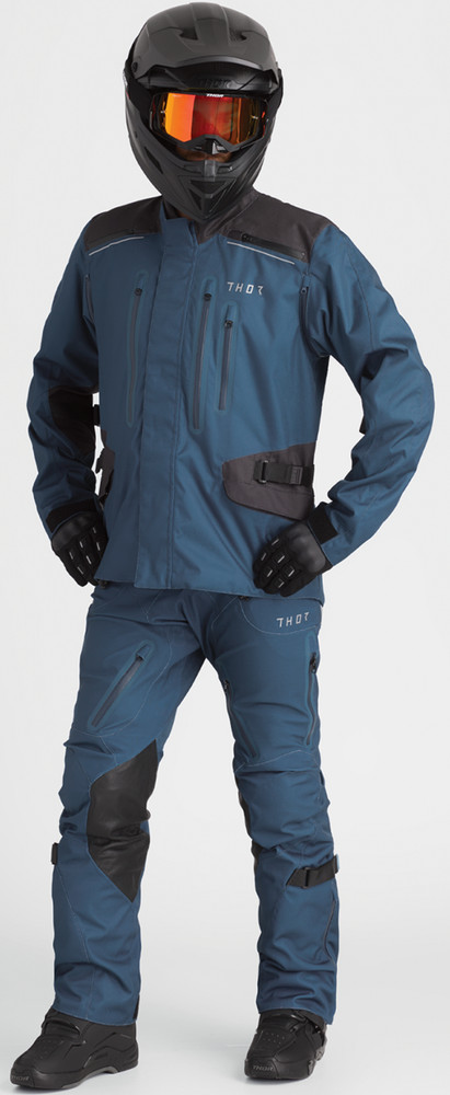 Thor Range Offroad Riding Jacket Steel