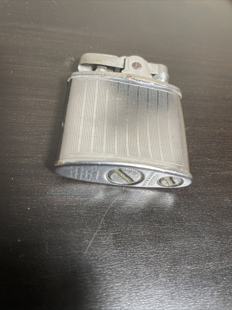 Vintage Ronson Standard lighter engraved Dora name / dent