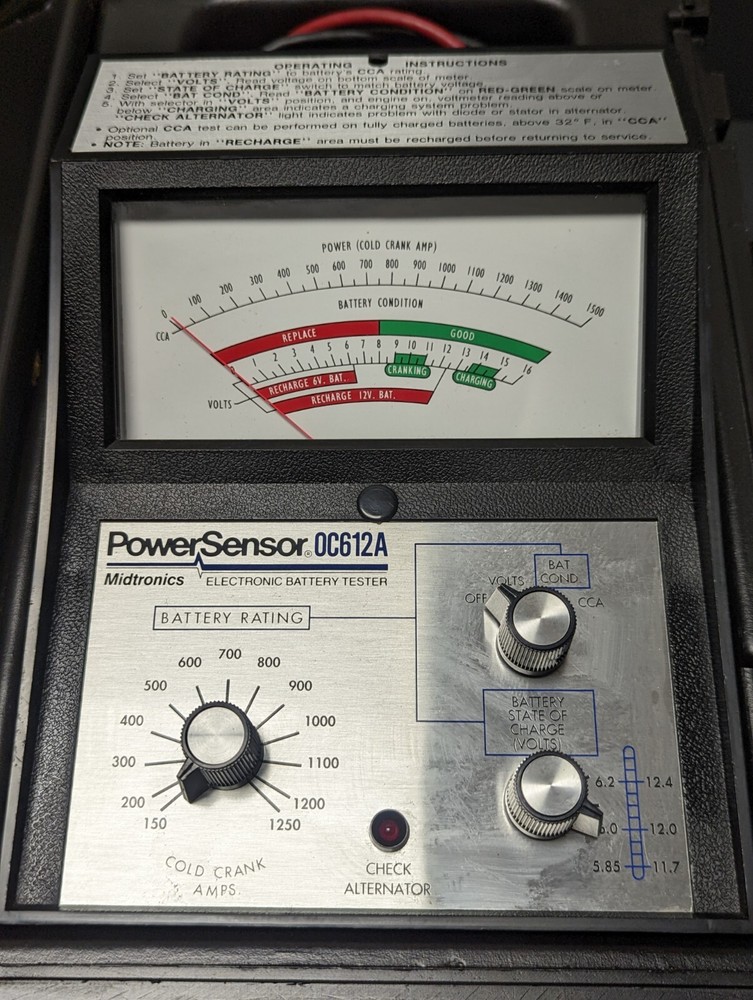 Midtronics Power Sensor OC612A Electronic Battery Tester