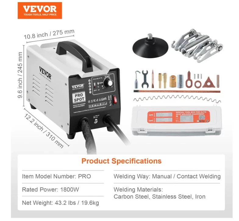 Vehicle Panel Spot Puller Dent Spotter Spot Dent Puller