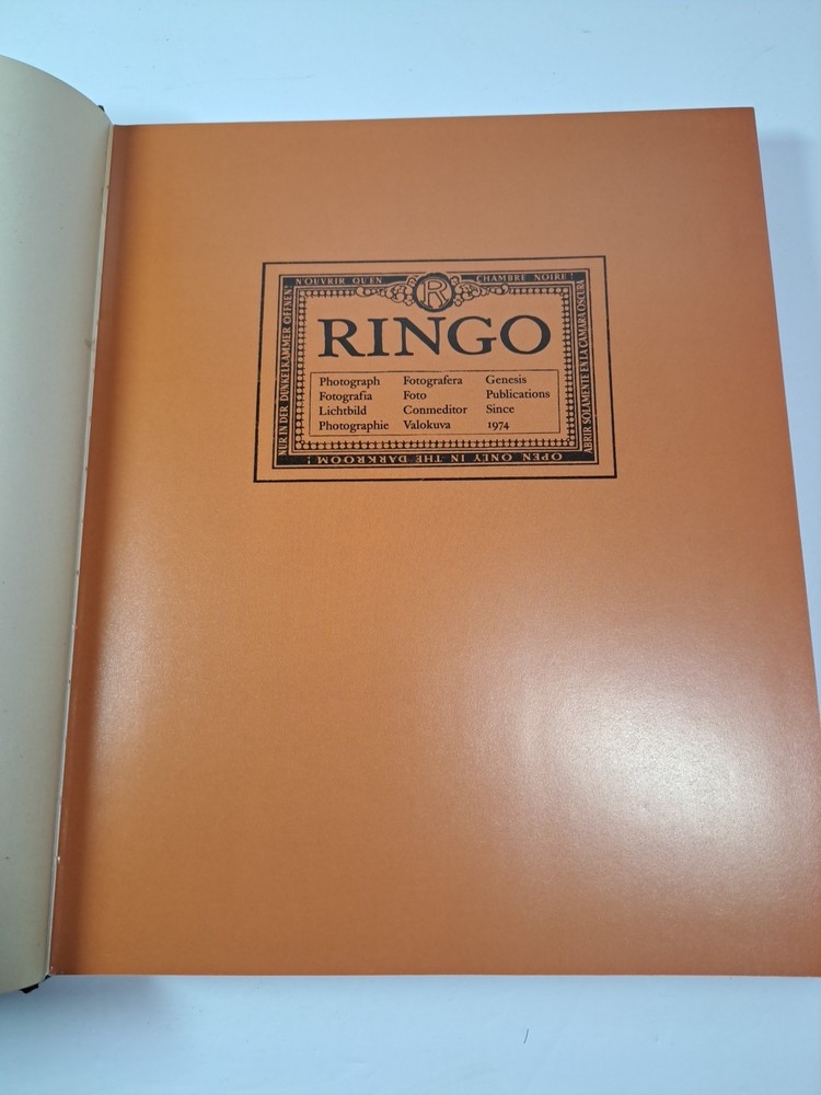 Genesis Publications PHOTOGRAPH By Ringo Starr Book
