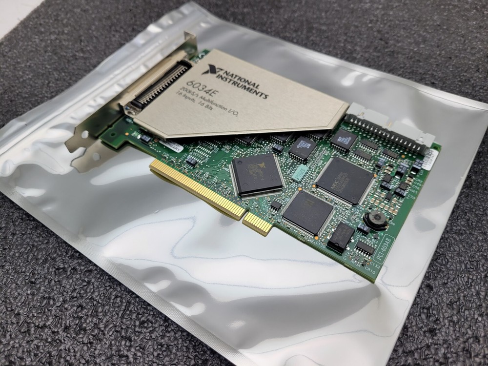 National Instruments NI PCI-6034E DAQ Card 16 bit Analog Input