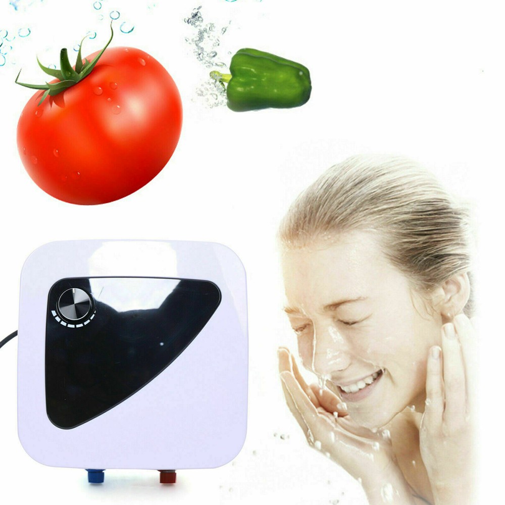 1500W Instant Electric Hot Water Heater Compact Mini-Tank Storage 8L 110V