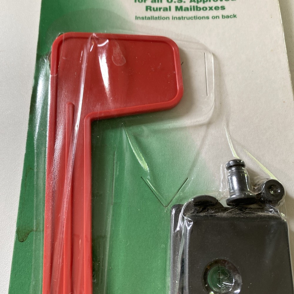Flag Kit Red For Mailboxes Replacement Mailbox Rust Proof RFL1 NEW