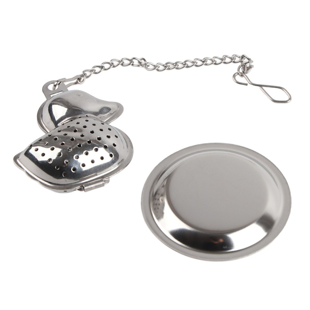 Stainless Steel Loose Tea Leaf Infuser Ball Strainer Filter Diffuser Herbal Duck