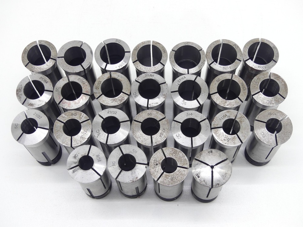 (Set of 25) Misc. Generic 5C Collets