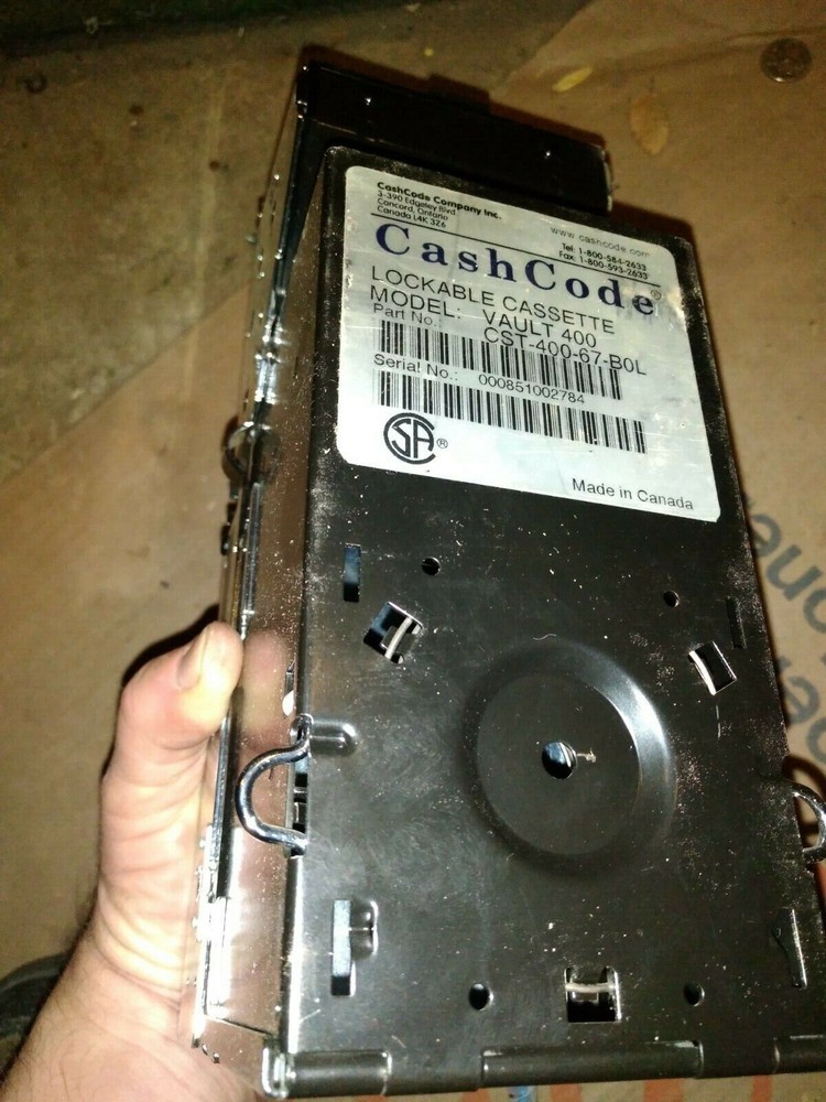 cash code amz arcade vending bill validator working