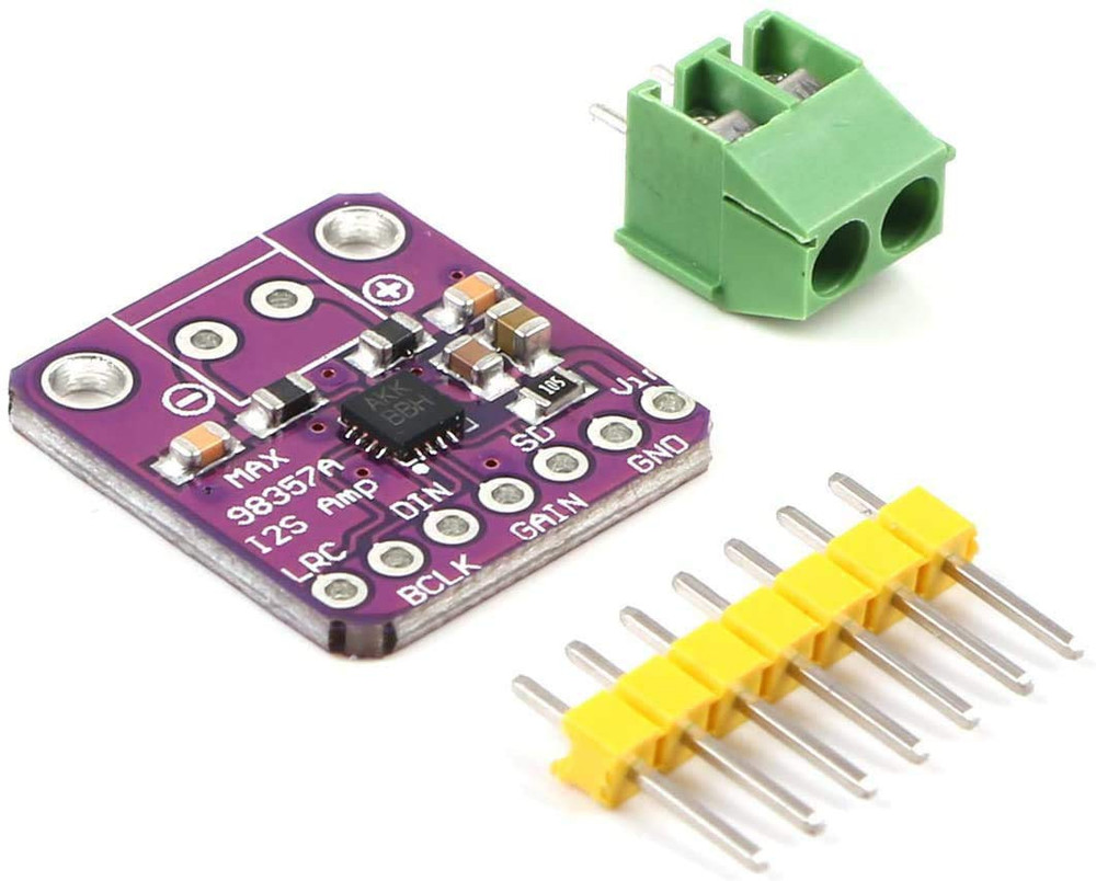 MAX98357 I2S Audio Amplifier Module,Audio Amplifiers Filterless Class D Amplifie