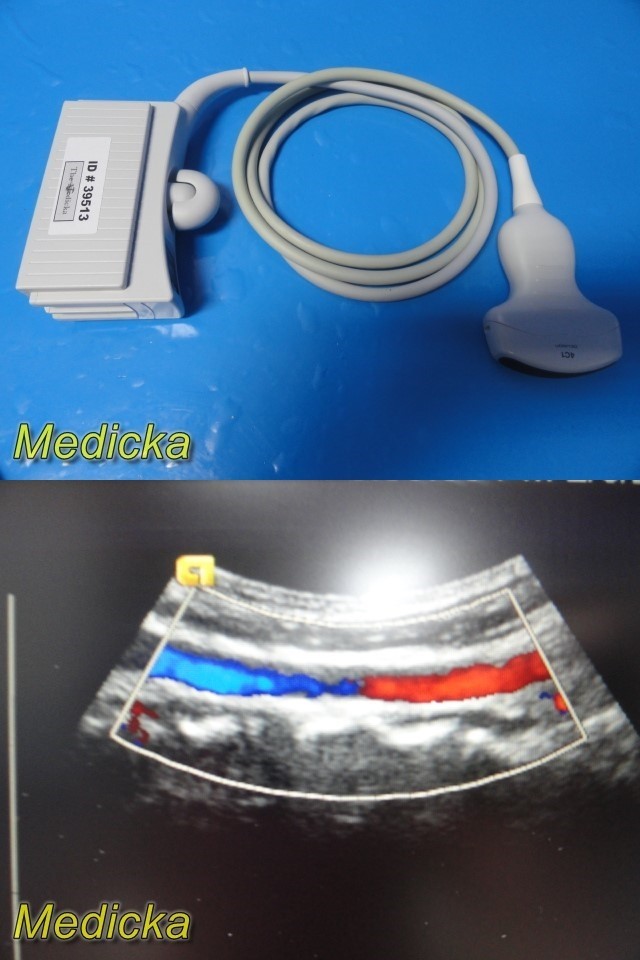 Siemens ACUSON 4C1 Curved Array Ultrasound Probe | Ref 08258525 ~ 39513
