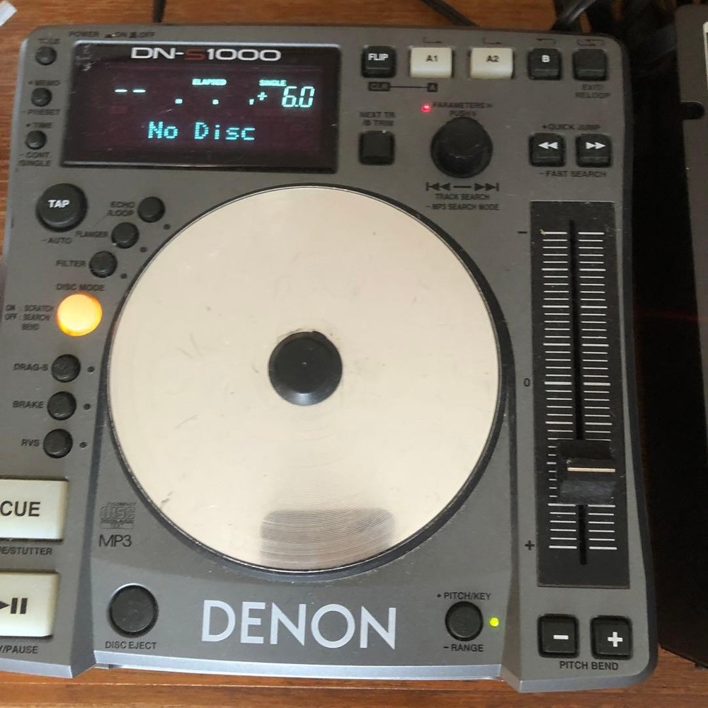 Junk DENON DN-S1000 DN-X100 Single CD Player DJ Mixer Unit Error