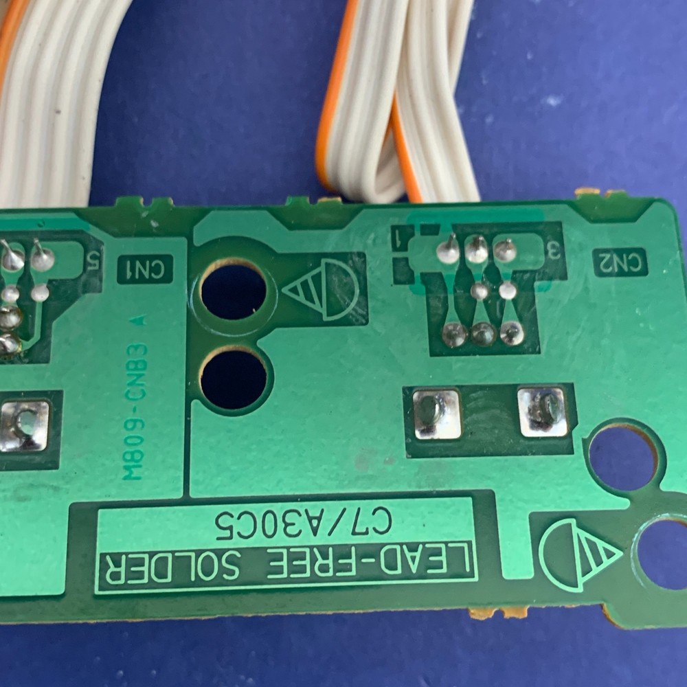 CASIO WK-200 Keyboard Replacement Part: Volume Mic Control Pot PCB Circuit Board