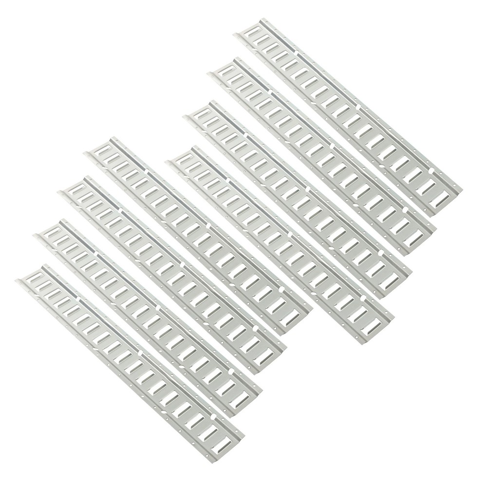 Labwork E Track Tie Down Rail 8PC 3' E Track Rails 8PC O-Rings 8PC End Caps