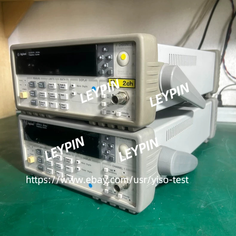 1PCS HP Keysight Agilent 53181A High Precision Frequency Meter /Good function #$