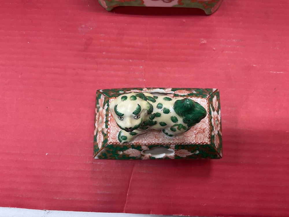 censer foo dog lid included