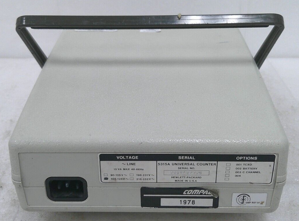 HP Compaq 5315A Universal Counter- Power Tested