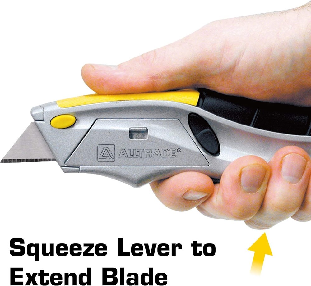 Squeeze Knife Auto Loading Utility Fastest Blade Change
