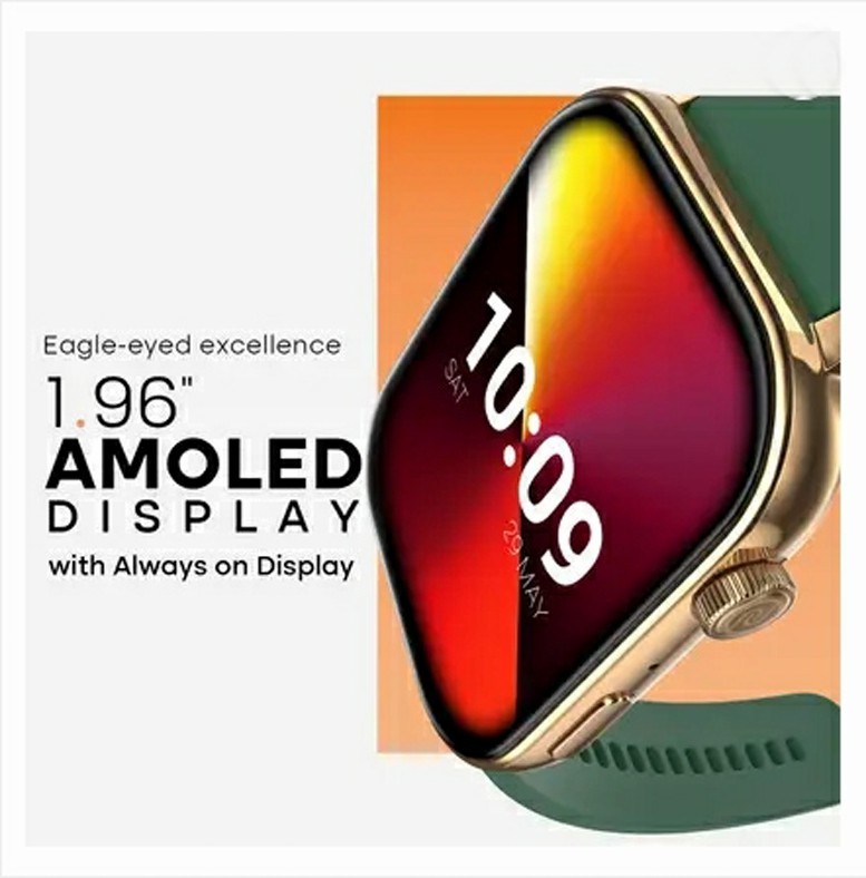 Smartwatch Noise Icon4 1.8'' Amoled Display Bluetooth Calling AI Voice Assistant