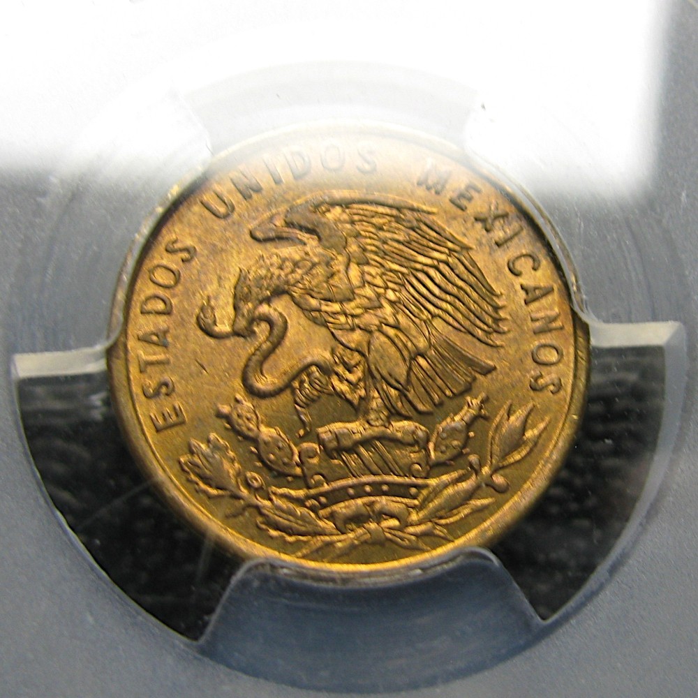 1950-Mo 1 Cent Mexico Sanchez Collection MS-65 PCGS #731C