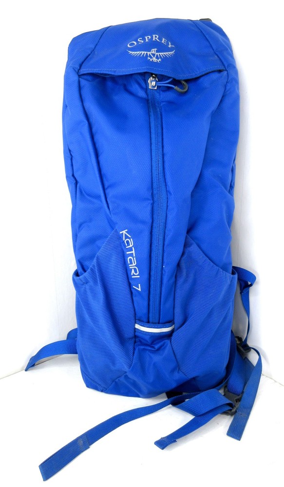 Osprey Katari 7 Hydration Backpack Includes 2.5L Water Reservoir Blue Small