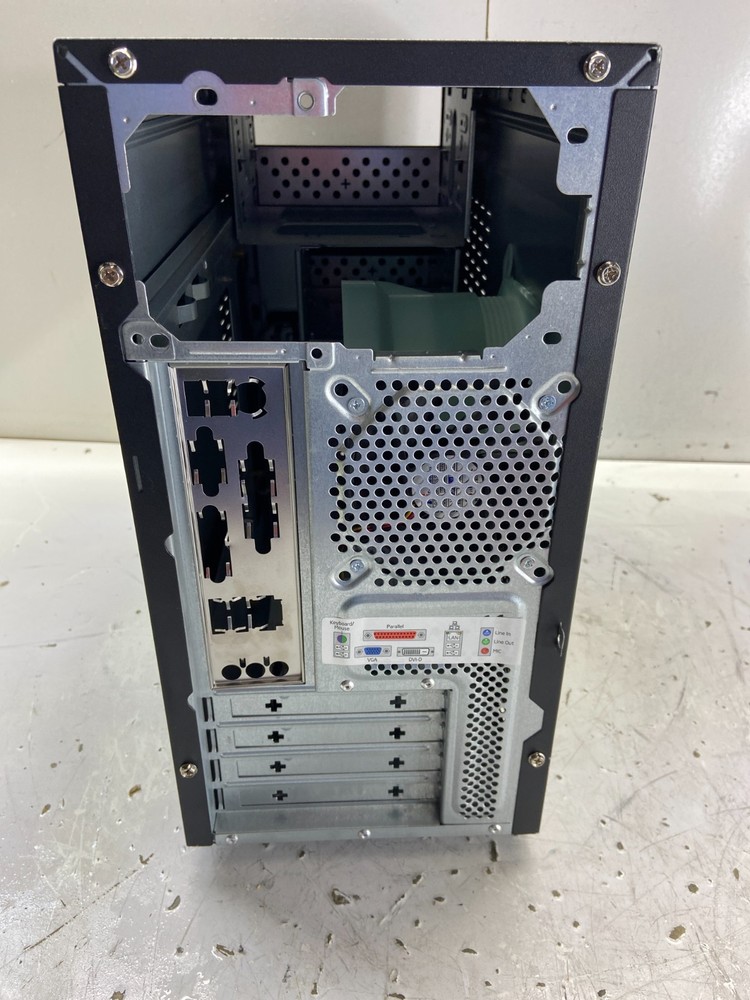 Retro Black mATX Case