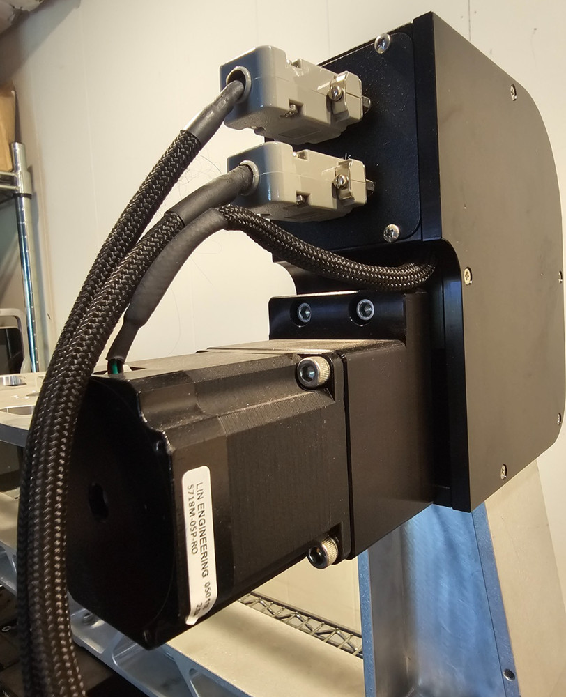 Newmark GM-12-1 2-Axis Motorized Optical Alignment /Instrument Positioning Stage
