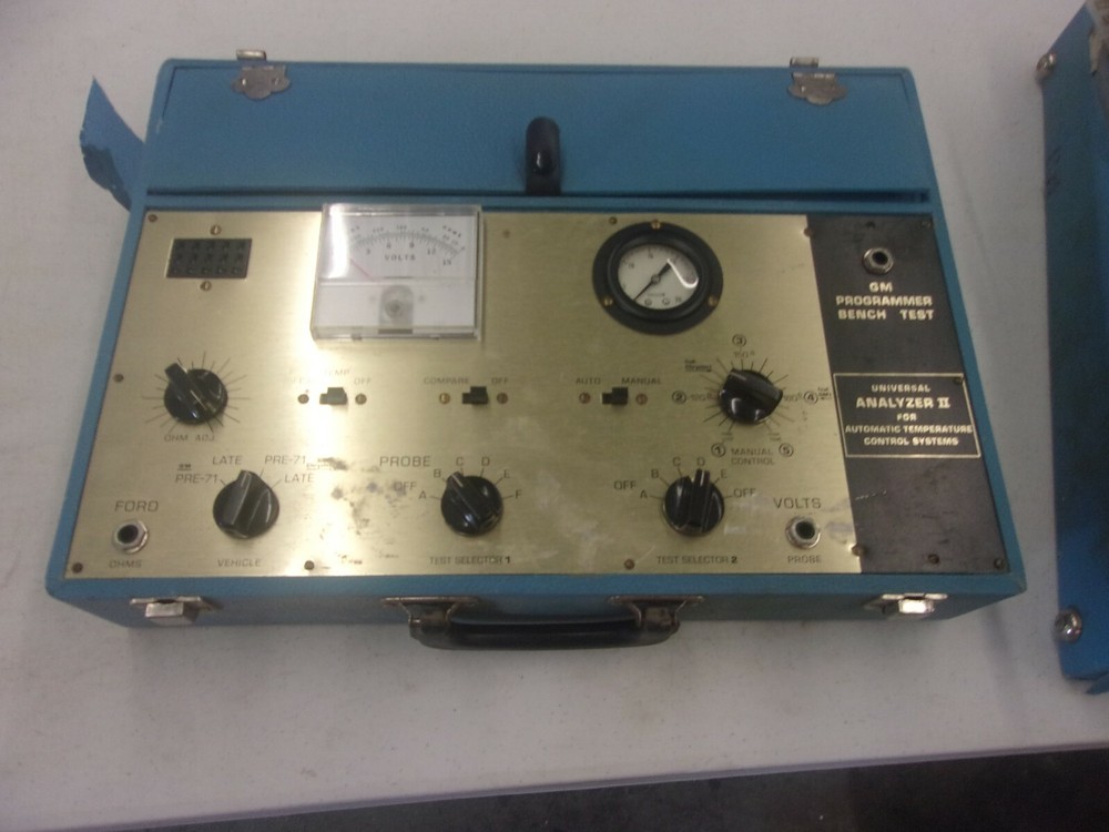 K-D model GM Analyzer II programmer bench test kit temperature control TOOL