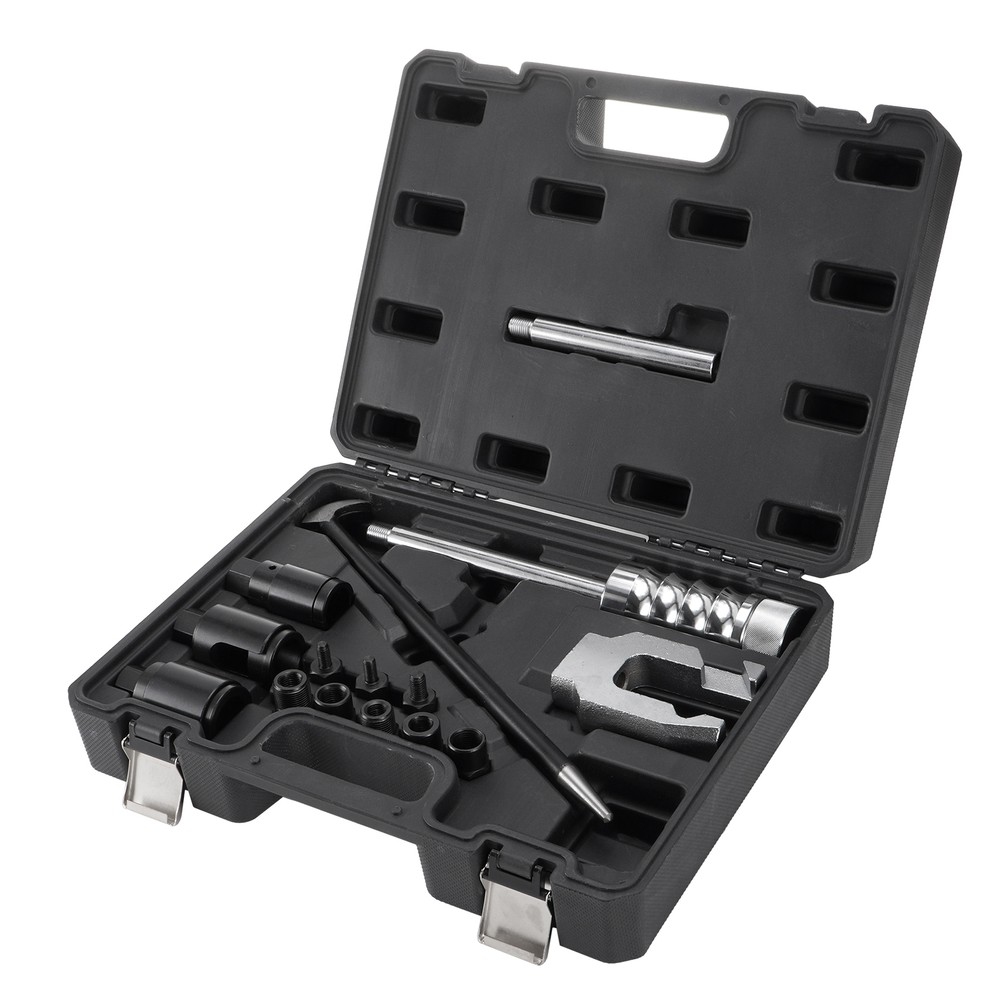 15 Pack Slide Hammer Bearing Puller Diesel Fuel Injector Puller Removal Tool Set