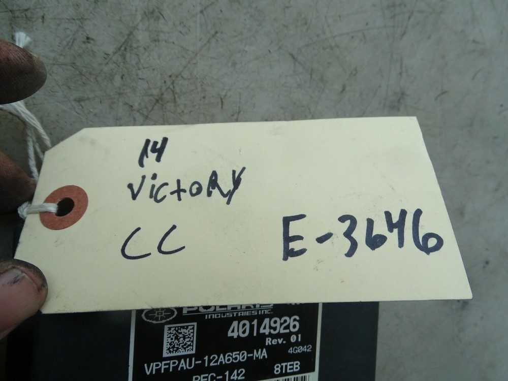 14 Victory CROSS COUNTRY ECU CDI ECM ENGINE CONTROL MODULE E-3646