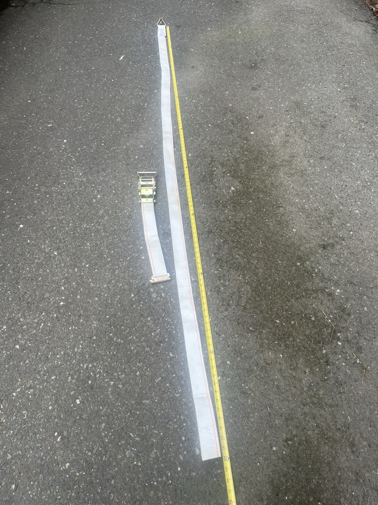 E Track Ratchet Strap 2”x9’ 1500lbs